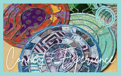 Connect + Experience: Soul Play –  Labyrinth Collage [Lewiston]